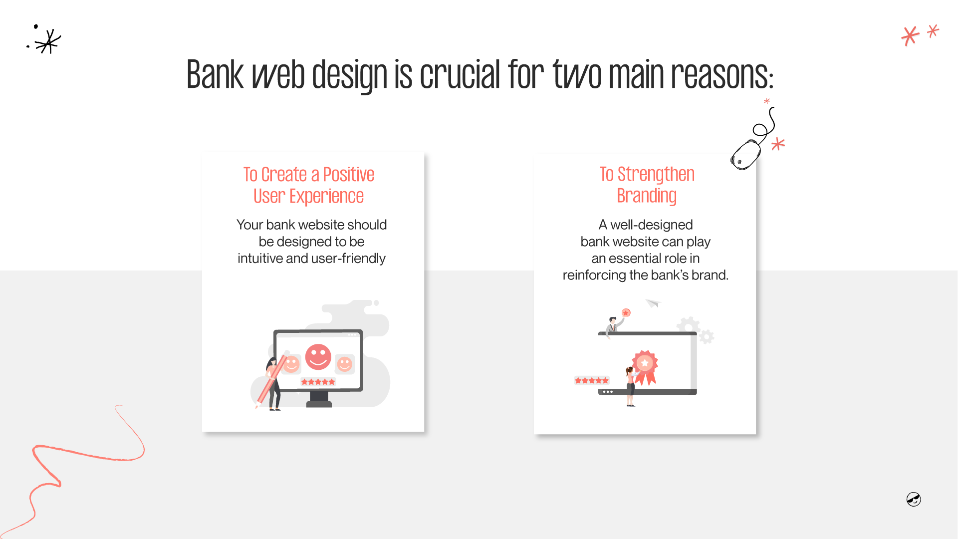 2 main reasons to create bank web design