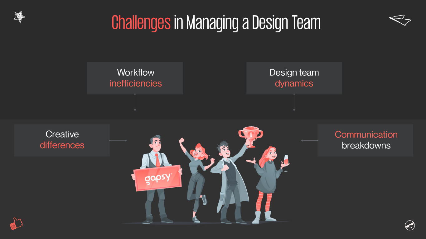 design team management challenges