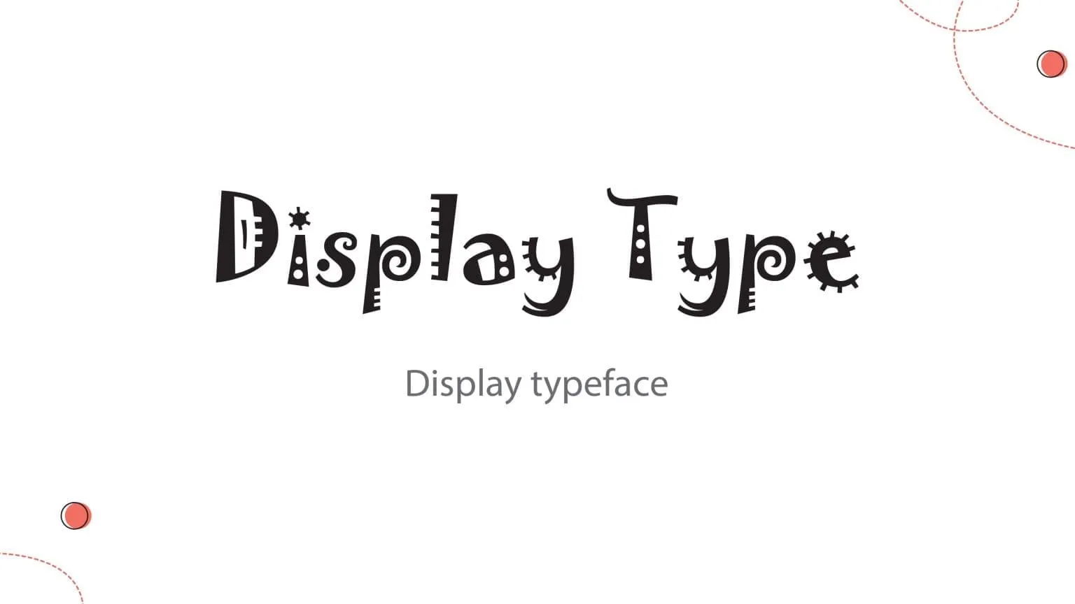examples of typography type