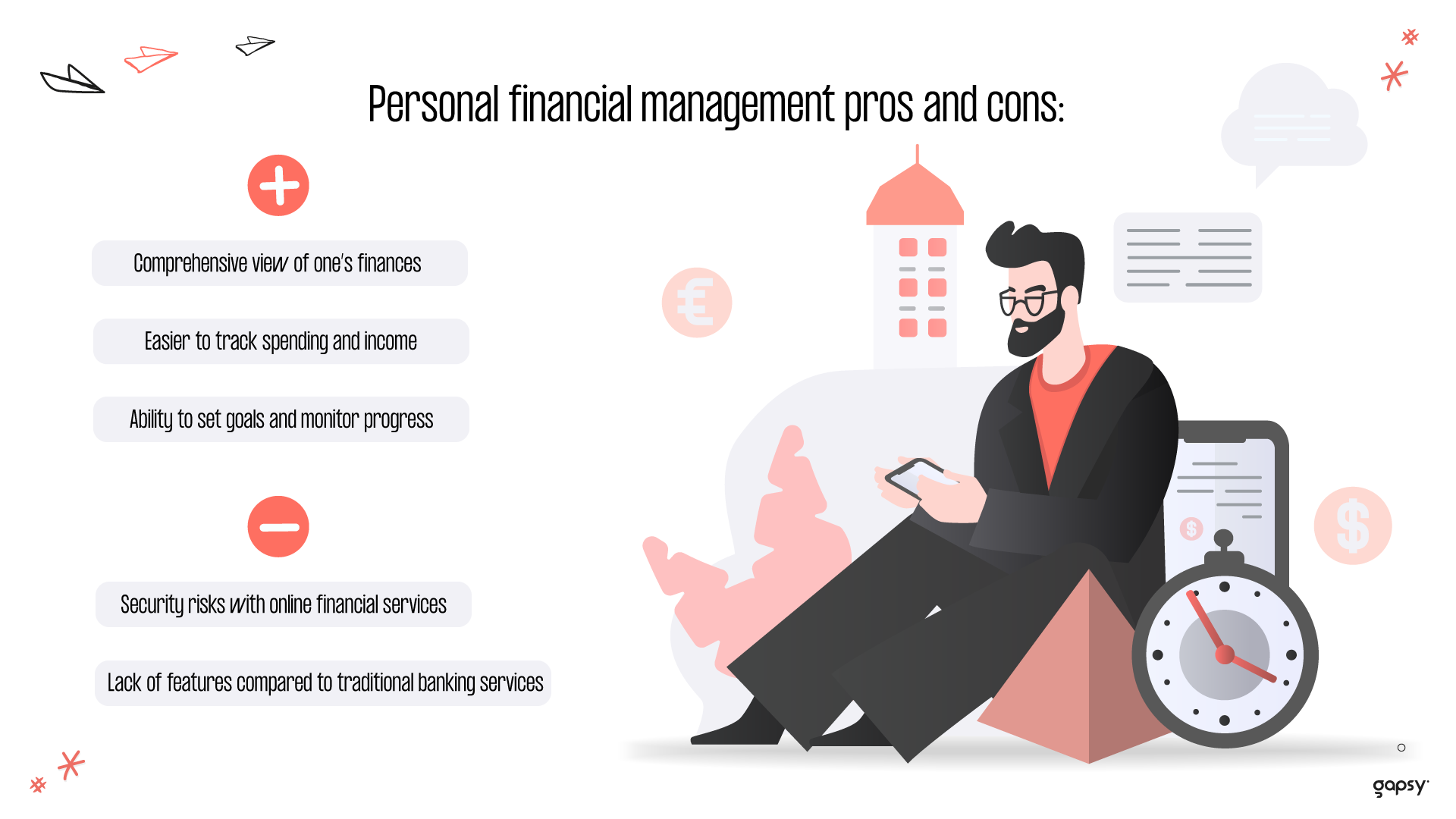 Personal financial management pros and cons