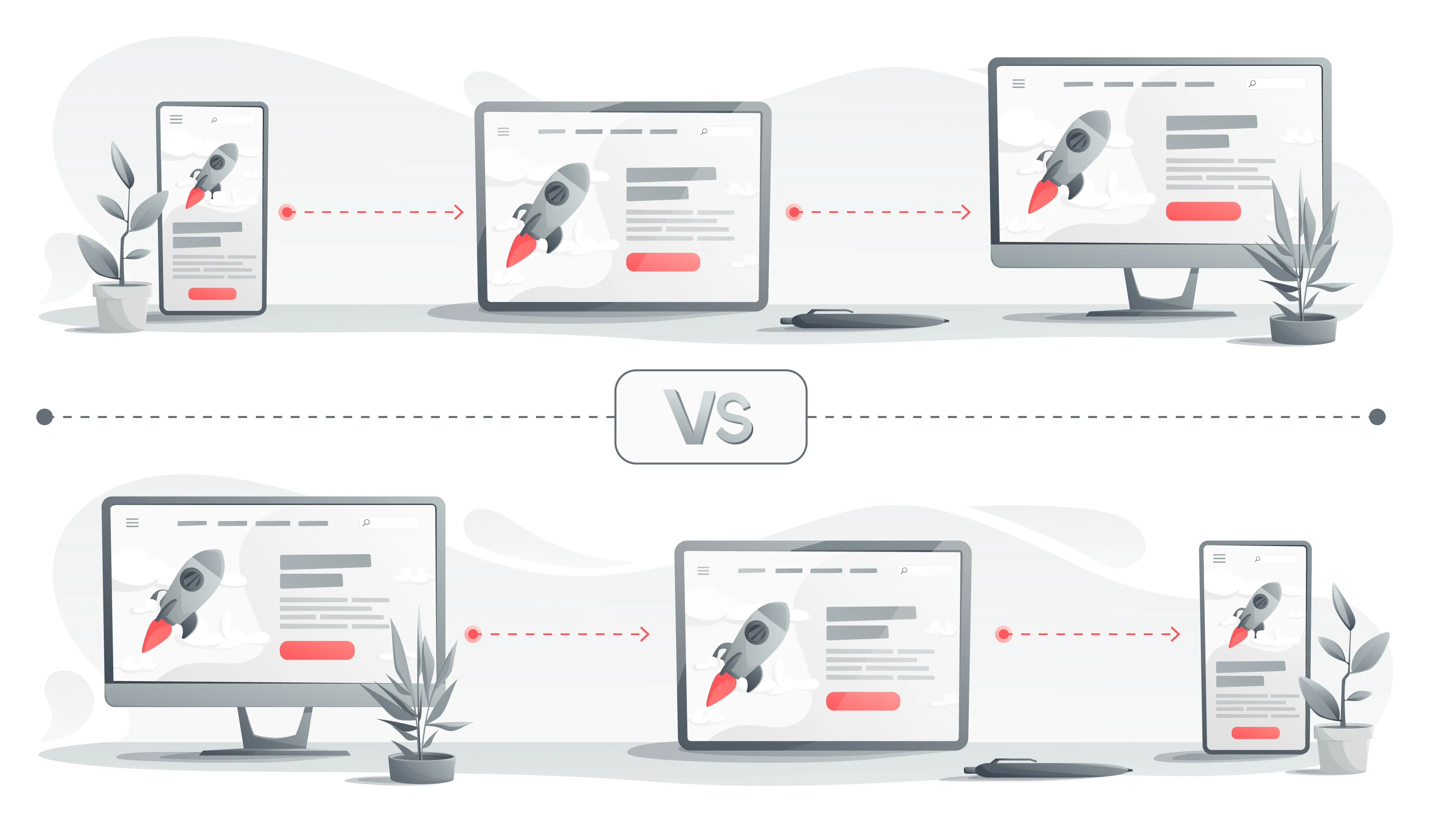 mobile first vs responsive web design