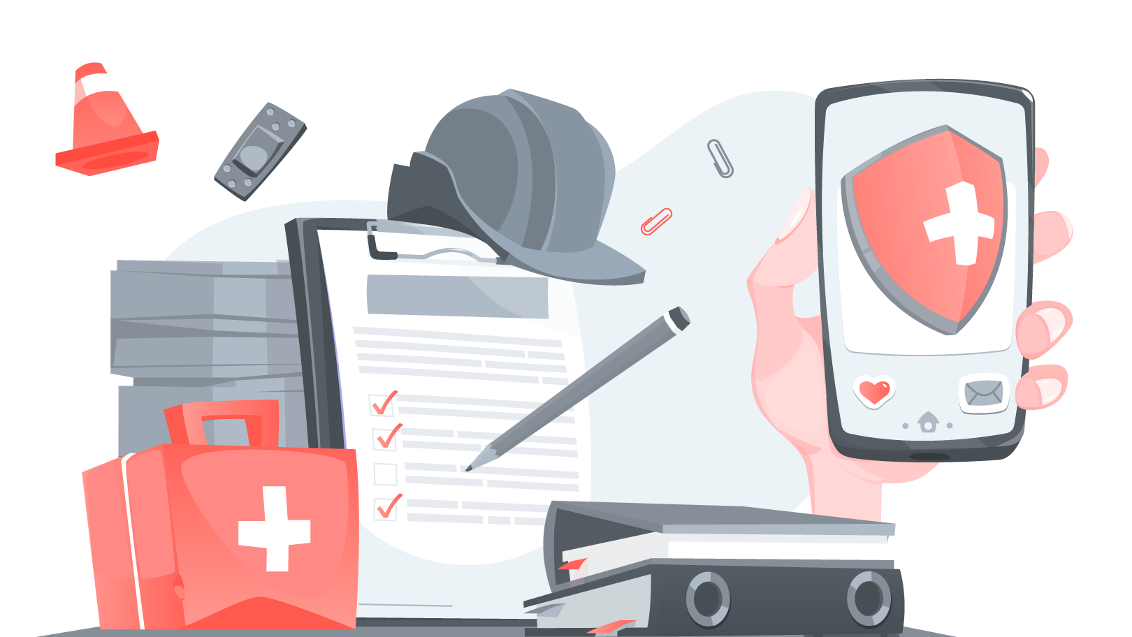 insurance mobile app design