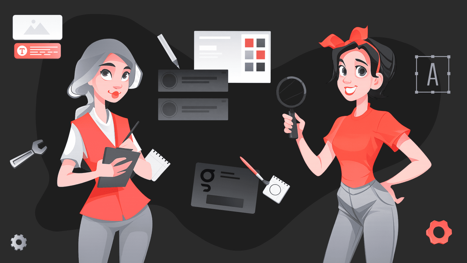 component library vs design system