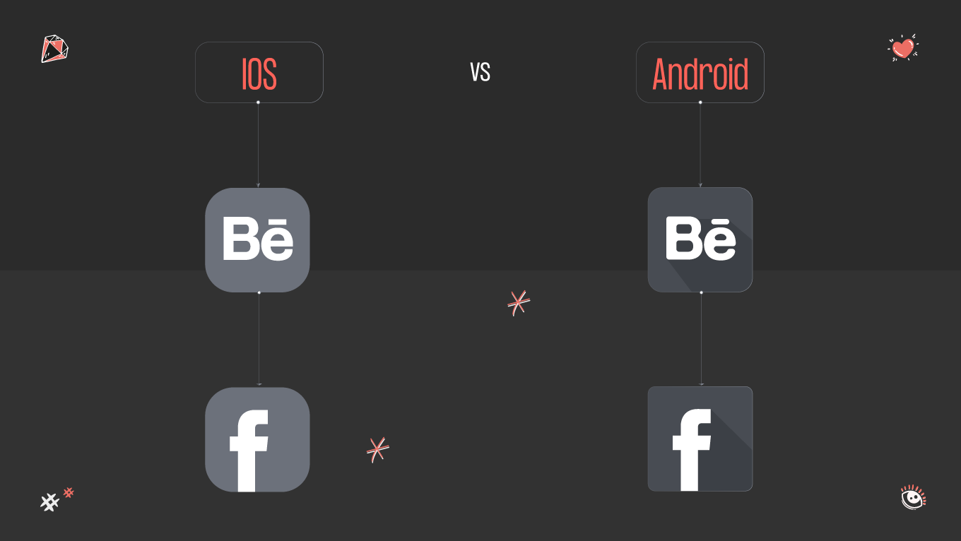 ios vs android app icons