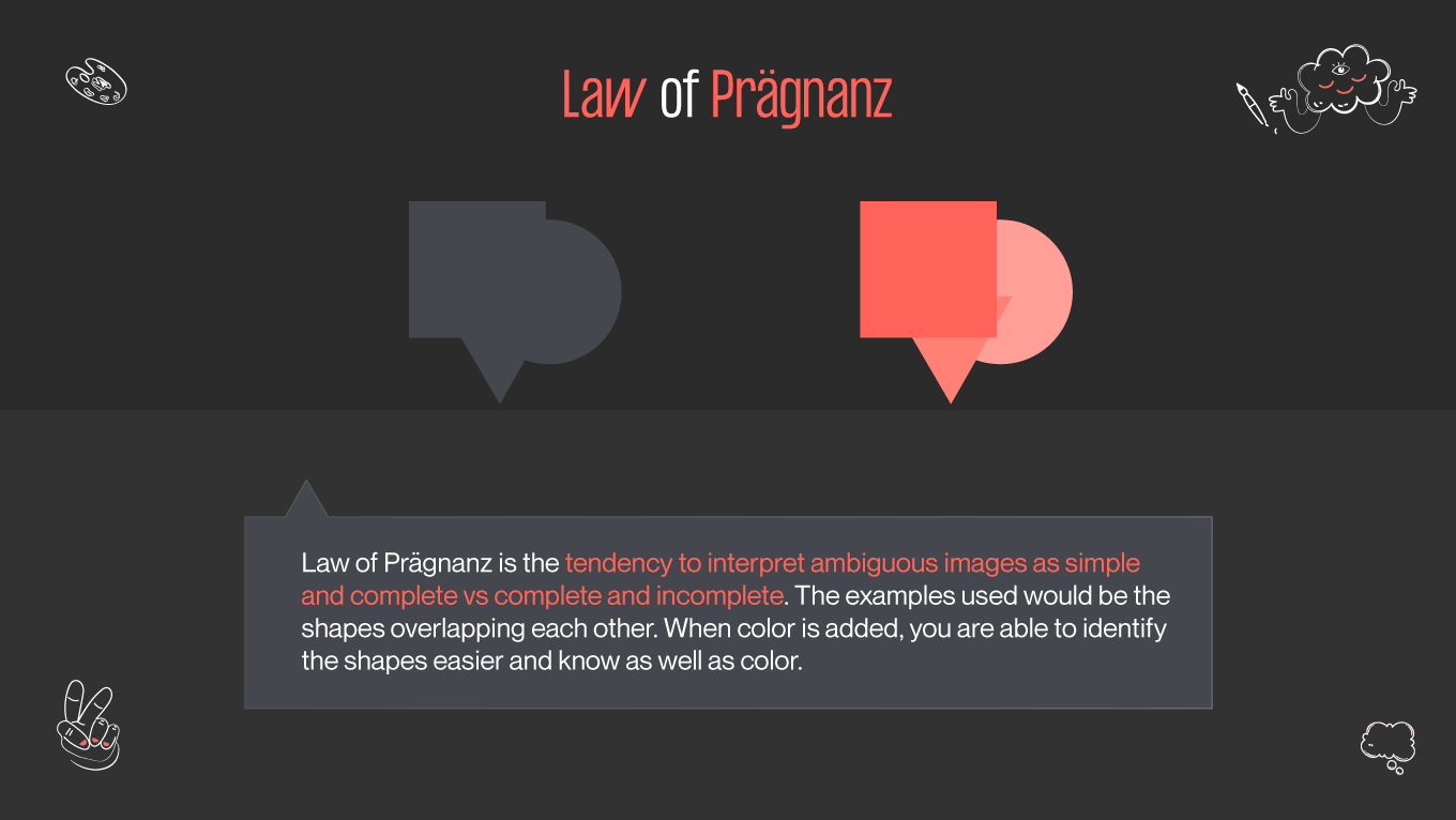 What is the law of pragnanz in design?
