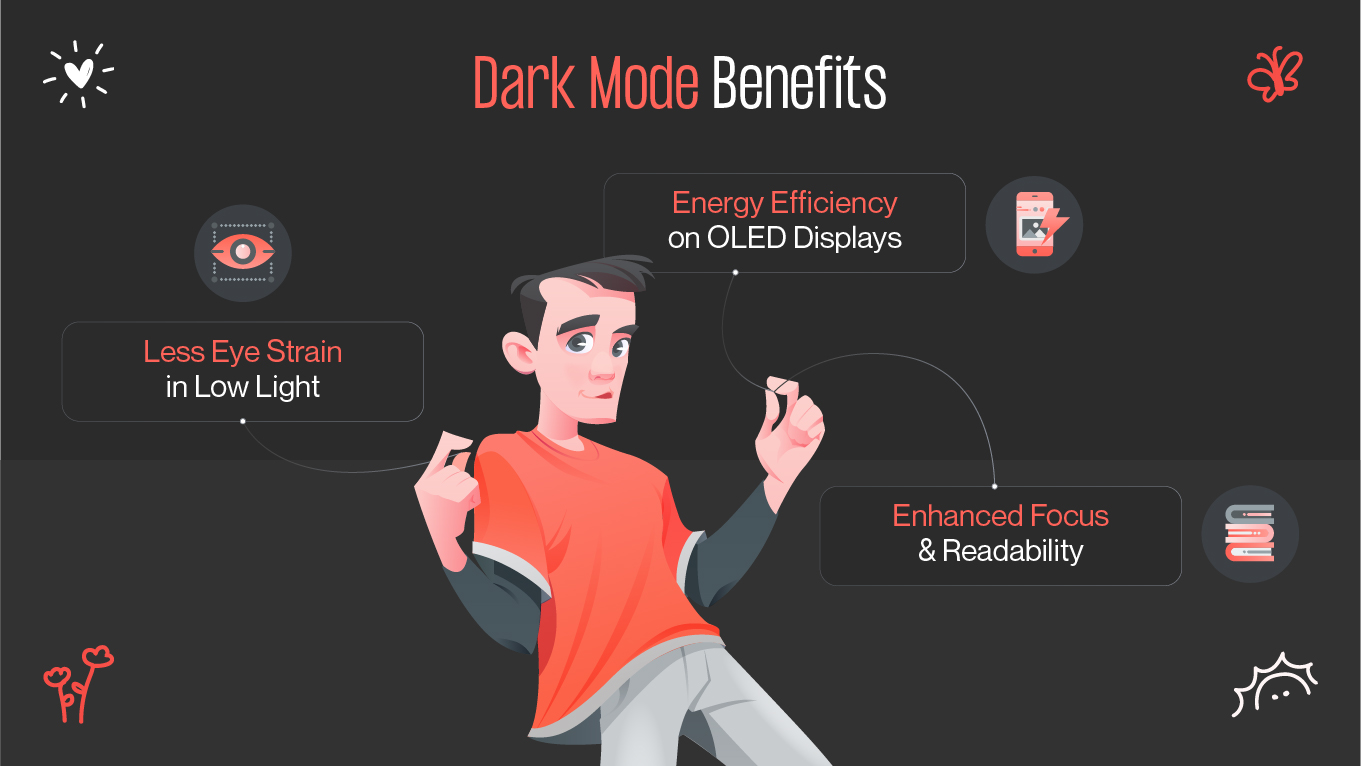 dark mode benefits