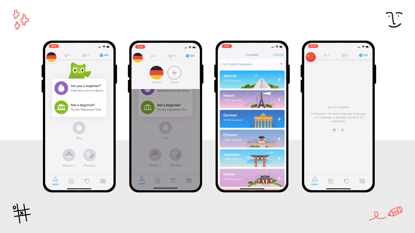 duolingo microinteractions example