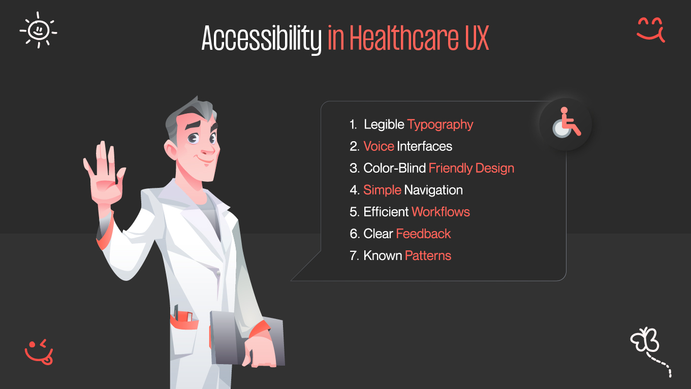 accessibility in healthcare ux