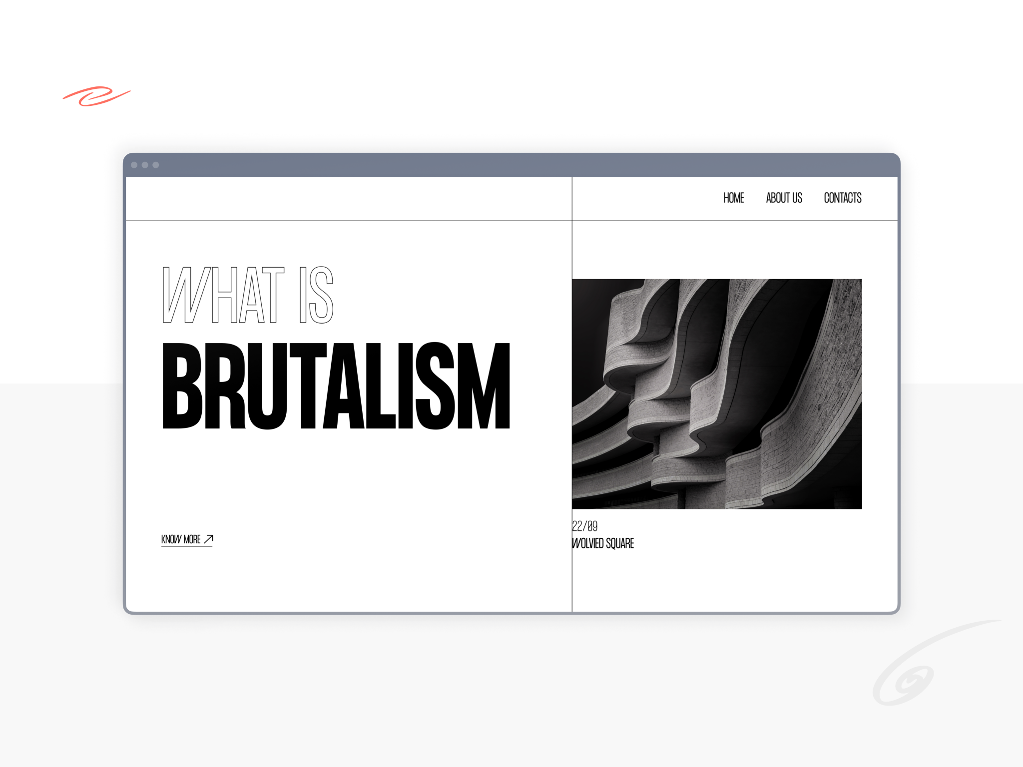 brutalism in website design