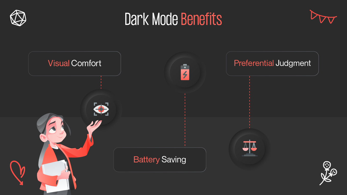 dark mode benefits