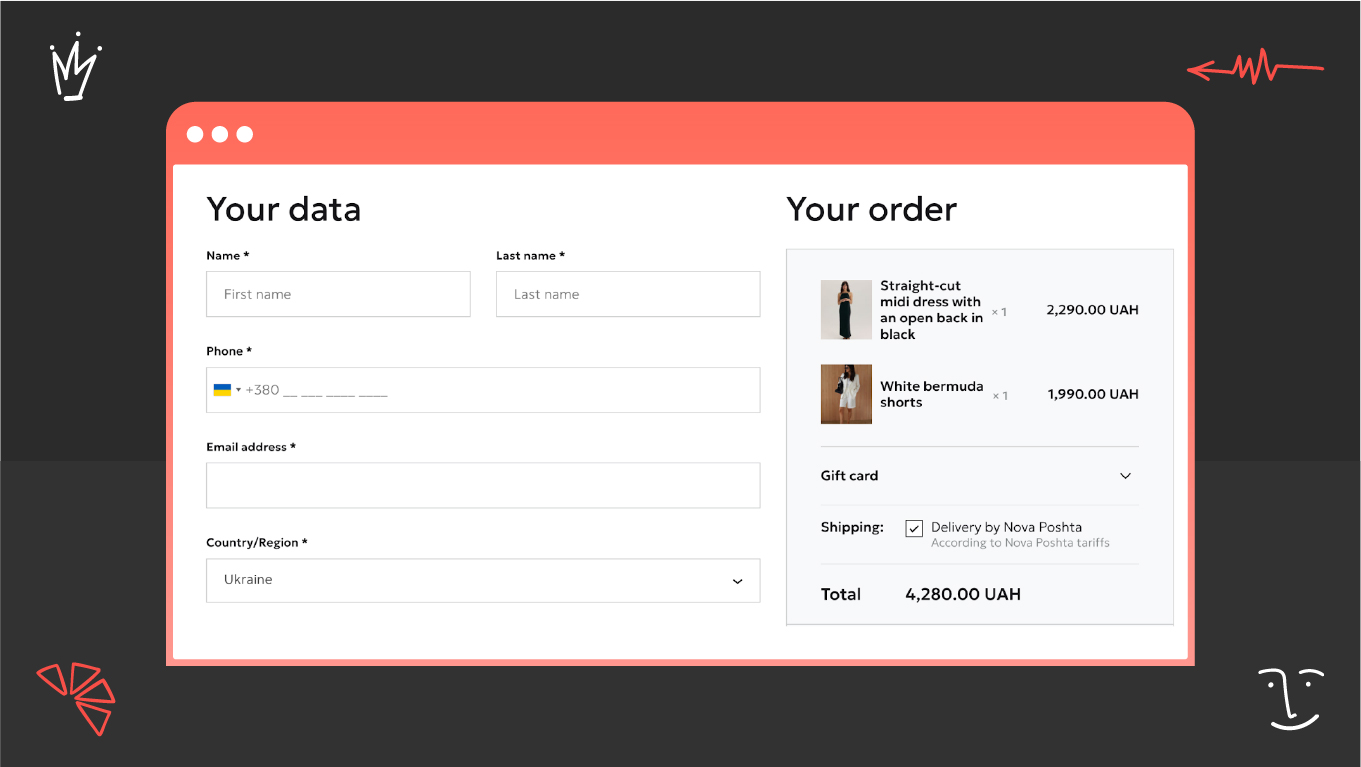 Checkout Form