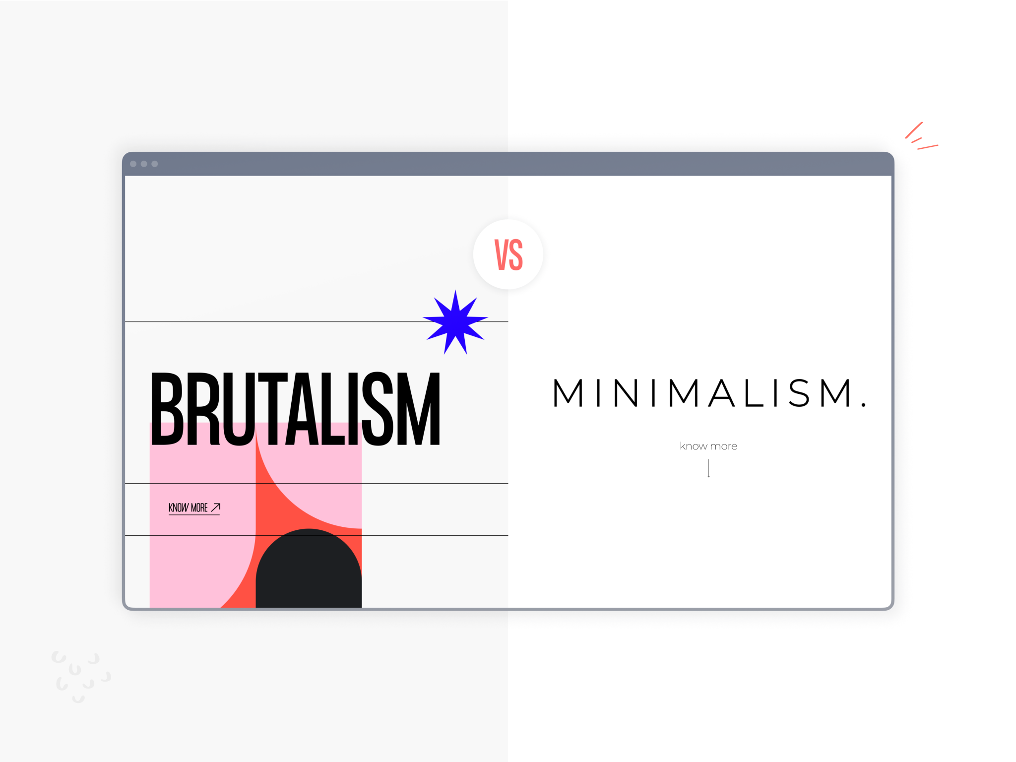 difference between brutalism and minimalism