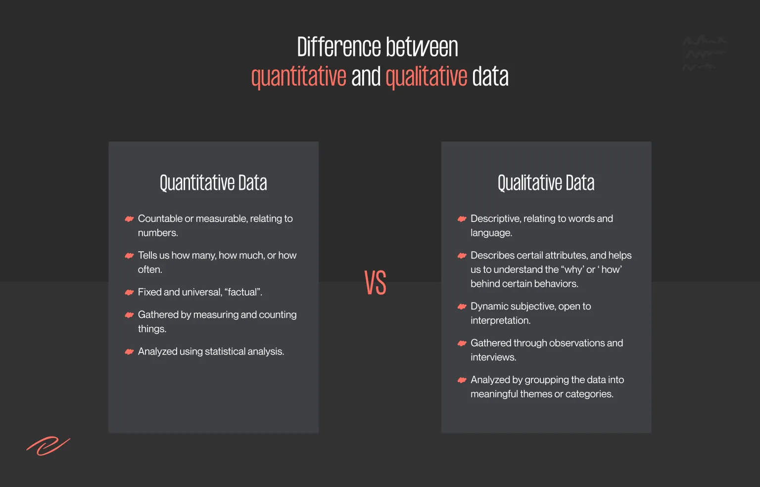 difference between quantitative and qualitative data