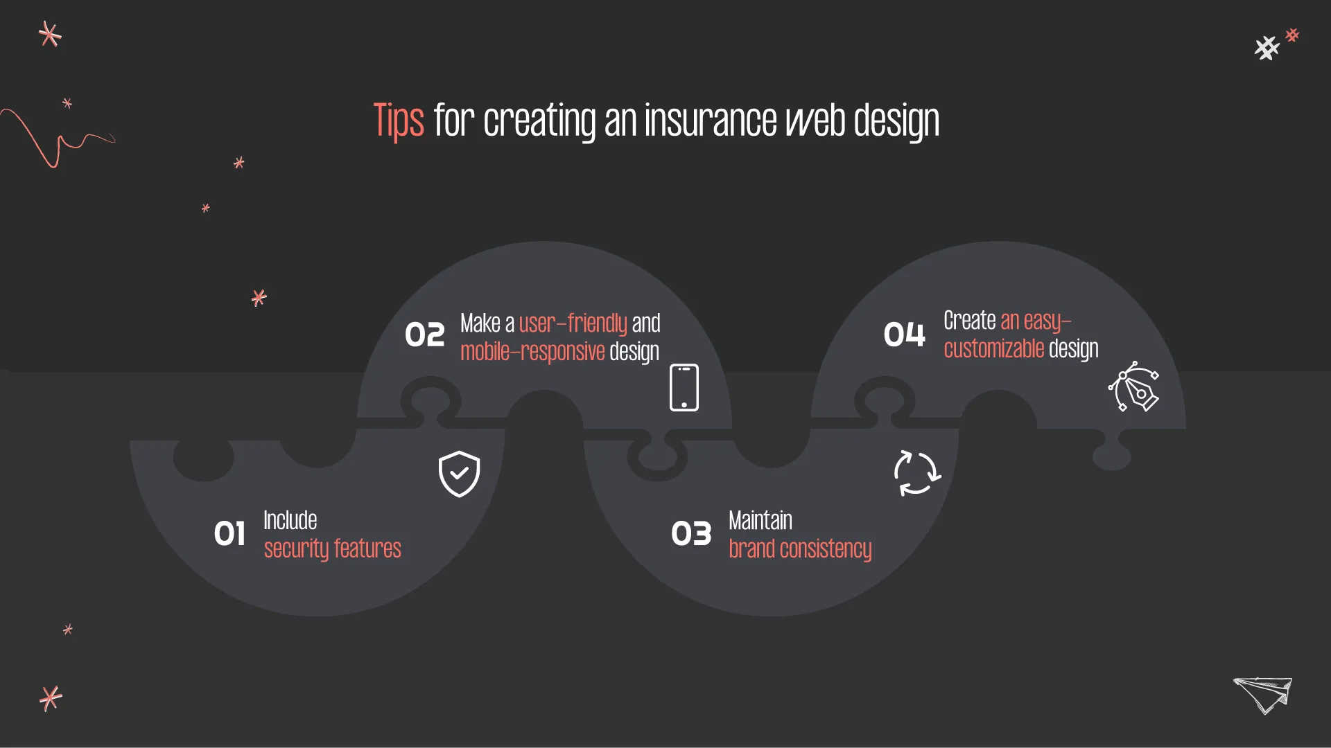 tips for creating an insurance web design