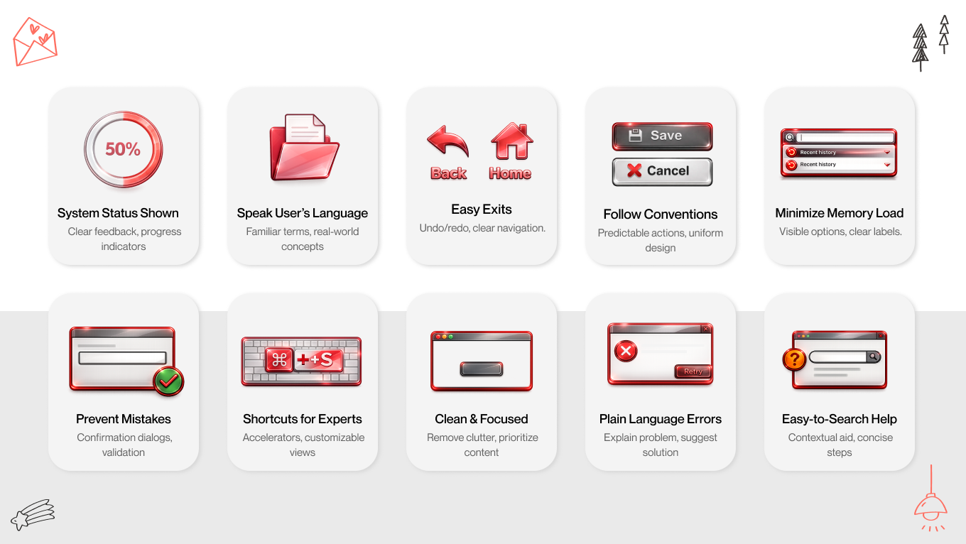 10 usability heuristics