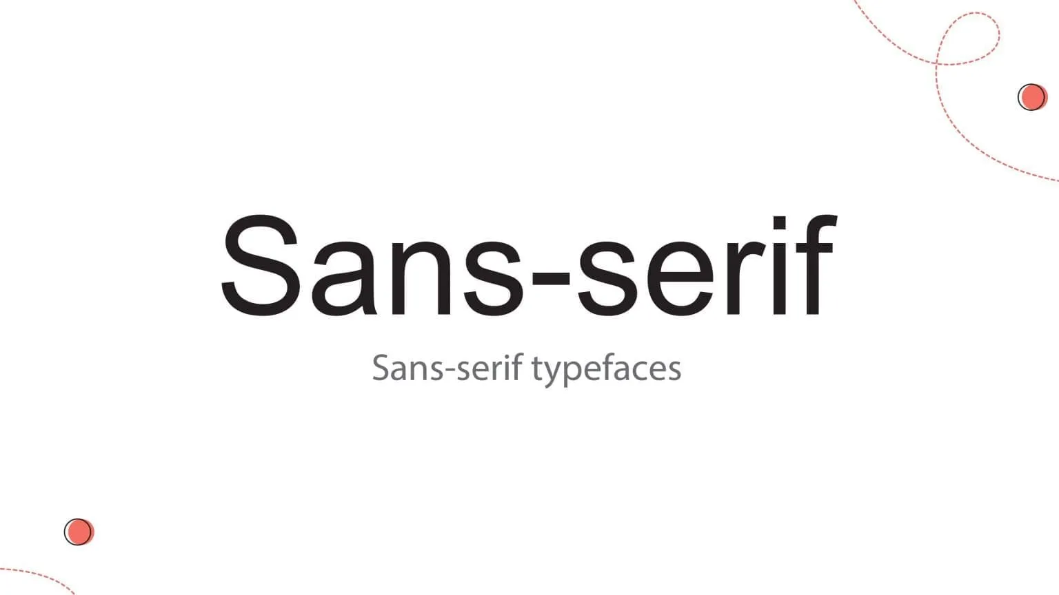 type of typography