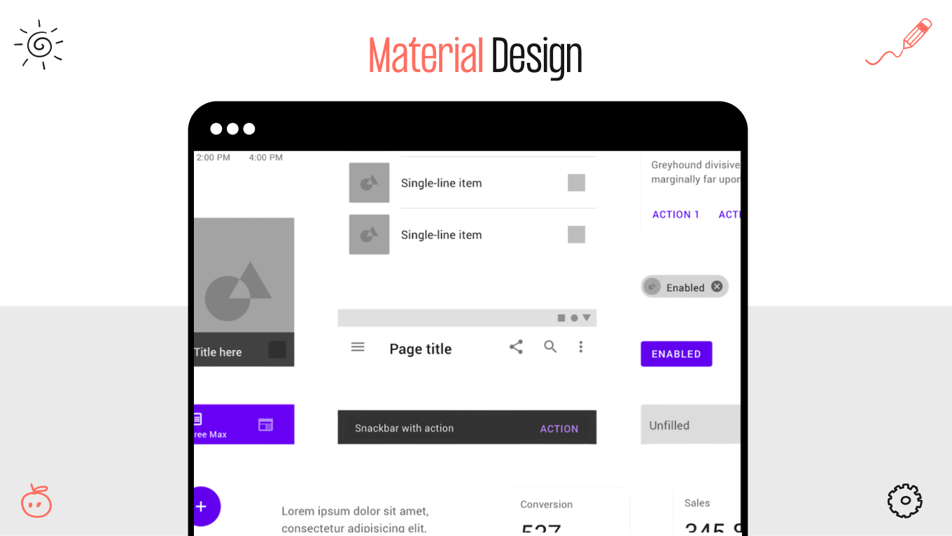 google material design