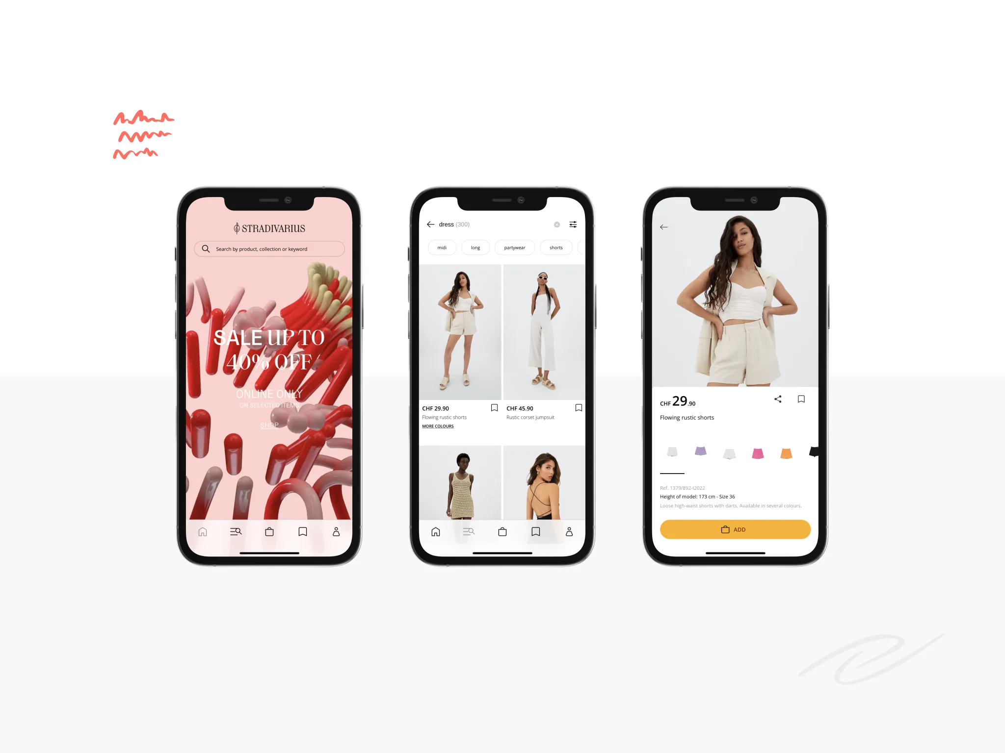 mobile e-commerce design