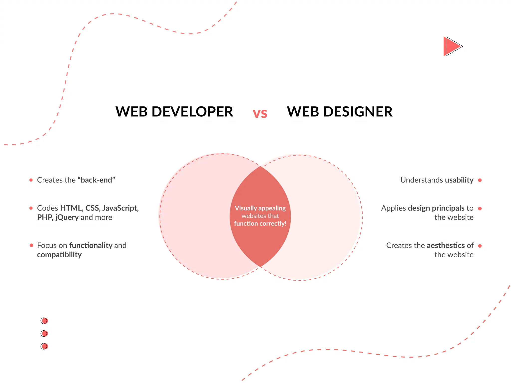 decide between web developer and web designer