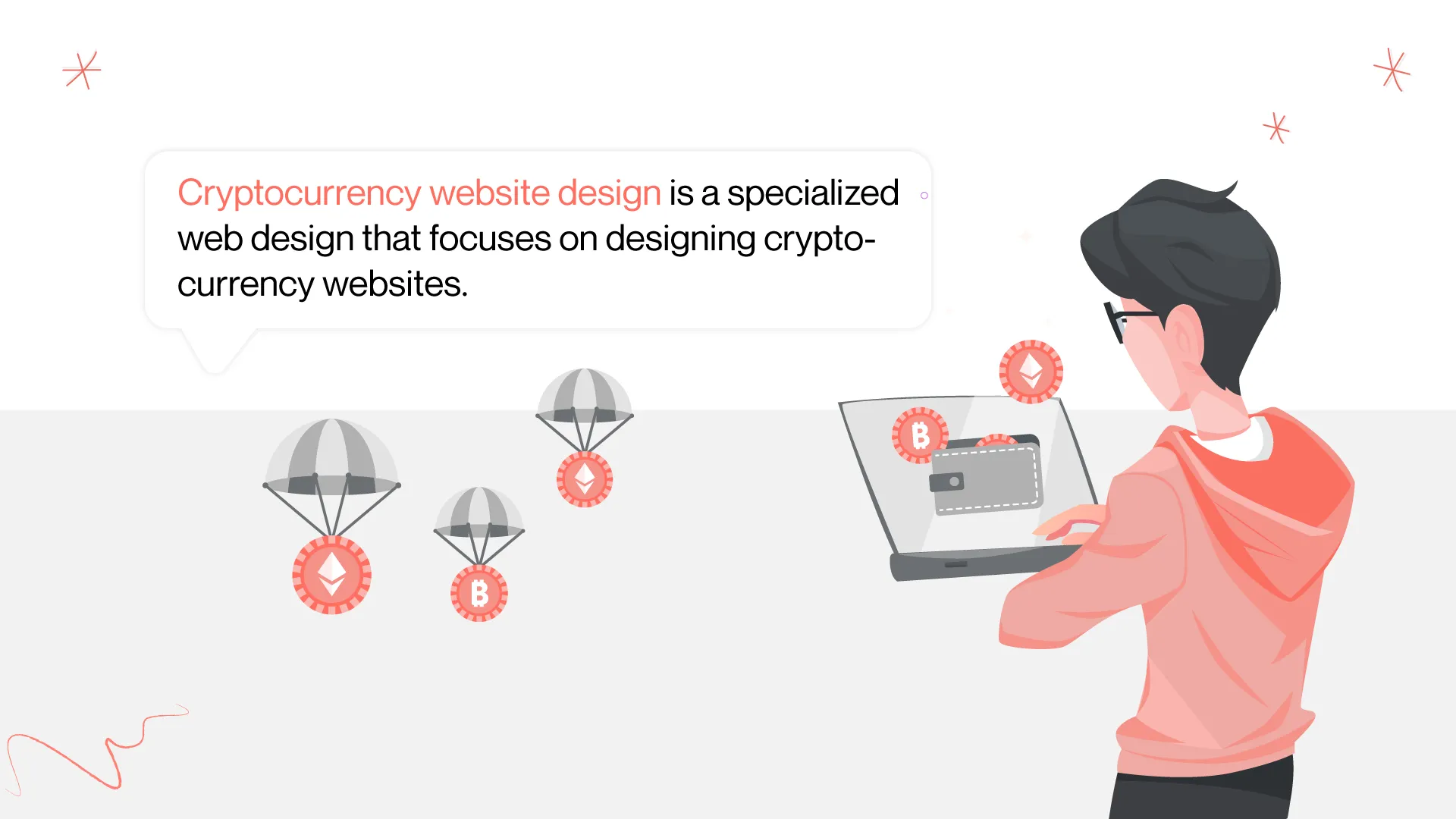 what is cryptocurrency website design
